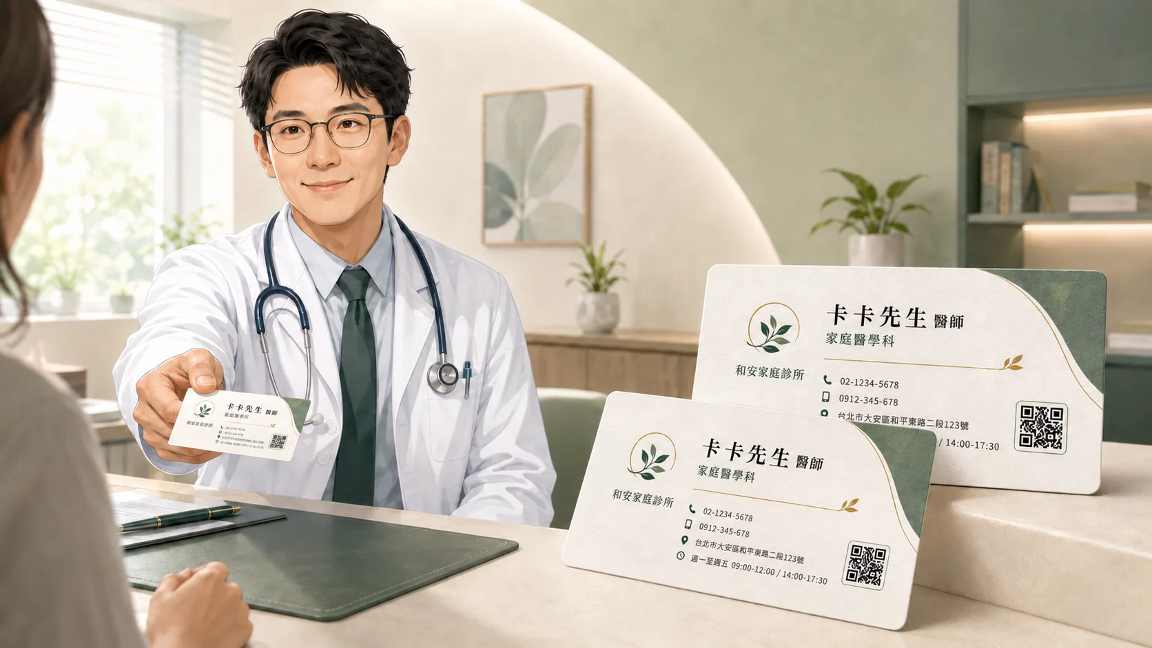 醫師也需要名片嗎？一張讓患者安心、也讓專業被記住的醫師名片