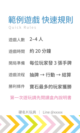 桌遊快速規則說明貼(直)